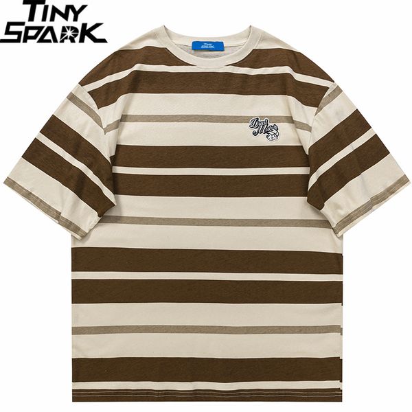 mens tshirts men streetwear tshirt harajuku retro striped tshirt cotton soft short sleeve t shirt 2023 hip hop summer tees loose 230317, White;black
mens tshirts men streetwear tshirt harajuku retro striped tshirt cotton soft short sleeve t shirt 2023 hip hop summer tees loose 230317, White;black
