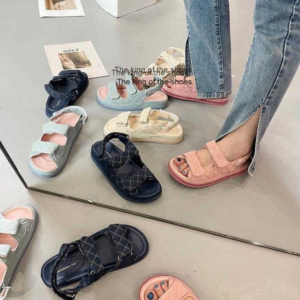 slipperssandals dxfan blue denim hook loop slingback platform dad women brand design mixed colors summer beach gladiator, Black
slipperssandals dxfan blue denim hook loop slingback platform dad women brand design mixed colors summer beach gladiator, Black