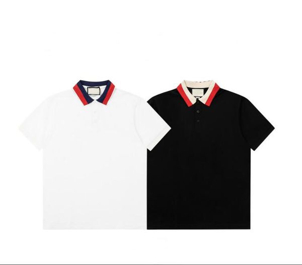 spring summer man designer men's polos t shirt tees high-end stylist letter cotton v neck men tees woman tshirts luxury casual couple, White;black
spring summer man designer men's polos t shirt tees high-end stylist letter cotton v neck men tees woman tshirts luxury casual couple, White;black