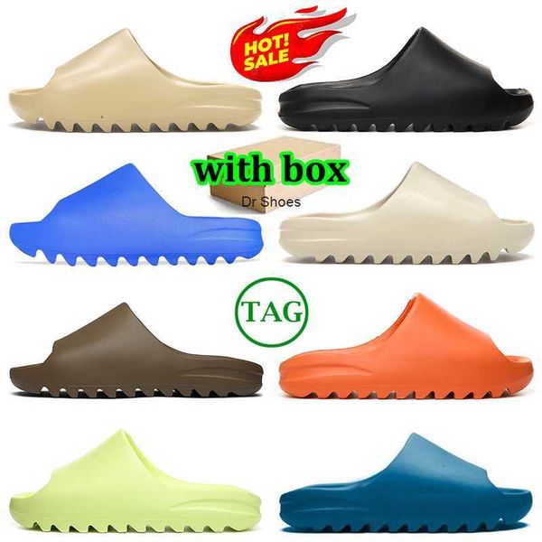 with box slippers designer slides classic sandals sliders men women slipper outdoor indoor shoes desert sand bone onyx azure blue slide, Black
with box slippers designer slides classic sandals sliders men women slipper outdoor indoor shoes desert sand bone onyx azure blue slide, Black
