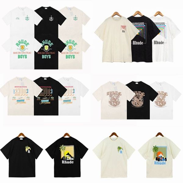 100%cotton luxury brand rhude shirt fashion t mens designer t shirts men casual short sleeve tshirts men's tees us size, White;black
100%cotton luxury brand rhude shirt fashion t mens designer t shirts men casual short sleeve tshirts men's tees us size, White;black