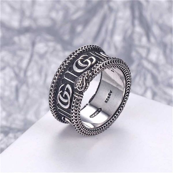 2023 designer new fashion jewelry 925 silver ancient double spirit snake fashion old punk hip hop trend men and women lovers wide version pa
2023 designer new fashion jewelry 925 silver ancient double spirit snake fashion old punk hip hop trend men and women lovers wide version pa