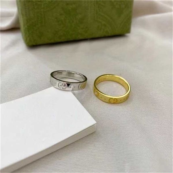 2023 designer new fashion jewelry 925 double letter interlocking hollow out couple fashion trend men's and women's pair ring, Silver
2023 designer new fashion jewelry 925 double letter interlocking hollow out couple fashion trend men's and women's pair ring, Silver