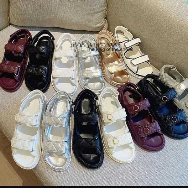slipperswomen calfskin leather dad sandals quilted slingback hook loop platform sandal pvc jelly summer beach shoes buckle ankle strap flats, Black
slipperswomen calfskin leather dad sandals quilted slingback hook loop platform sandal pvc jelly summer beach shoes buckle ankle strap flats, Black