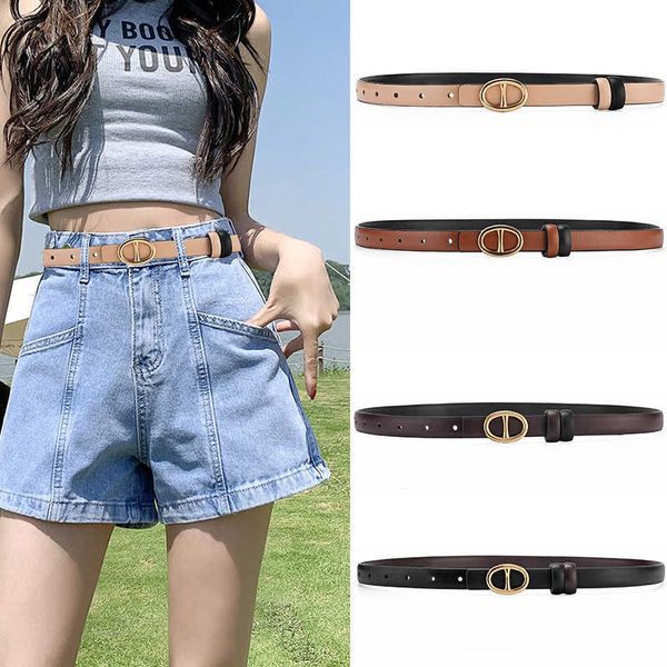 belts new korean oval smooth buckle simple women's versatile denim suit skirt trouser belt, Black;brown
belts new korean oval smooth buckle simple women's versatile denim suit skirt trouser belt, Black;brown