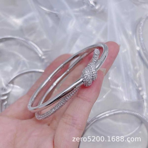 brand tiffay high version tknot edge series knot bracelet women set diamond 18k rose gold fashion 925 silver, Black
brand tiffay high version tknot edge series knot bracelet women set diamond 18k rose gold fashion 925 silver, Black