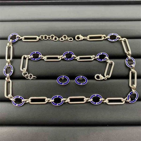 2023 designer new necklace ancient family letter enamel personalized neck chain bracelet earrings fashion trend jewelry, Silver
2023 designer new necklace ancient family letter enamel personalized neck chain bracelet earrings fashion trend jewelry, Silver