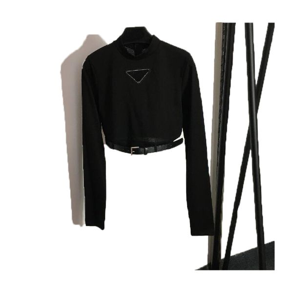 snew fashion women t shirt diamond triangle letter belt waist wrapped half high neck short long sleeve womens shirt black white mercerised c, White;black
snew fashion women t shirt diamond triangle letter belt waist wrapped half high neck short long sleeve womens shirt black white mercerised c, White;black