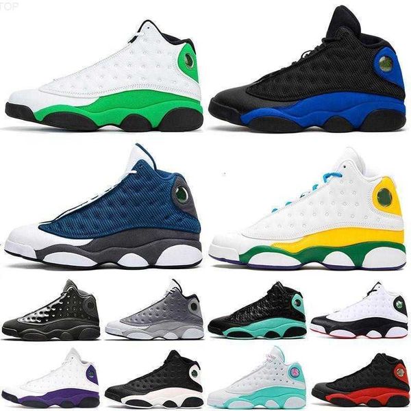 13 13s jumpman basketball shoes mens womens lucky green soar playground chicago lakers flint playground black cat sports sneakers trainers 5
13 13s jumpman basketball shoes mens womens lucky green soar playground chicago lakers flint playground black cat sports sneakers trainers 5