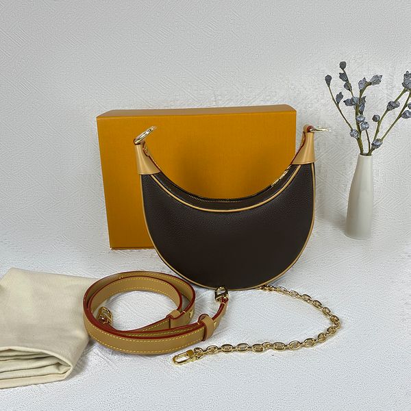 original quality loop crescent bag designer moon bag 24cm luxury semicircle bag fashion arc bag 81098 underarm bag with box
original quality loop crescent bag designer moon bag 24cm luxury semicircle bag fashion arc bag 81098 underarm bag with box