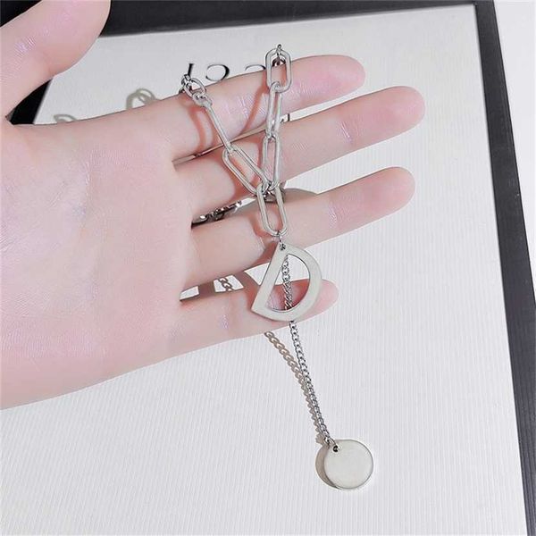 2023 designer new jewelry minority gandi family necklace personality fashion cool ins titanium steel non fading clavicle chain style, Black
2023 designer new jewelry minority gandi family necklace personality fashion cool ins titanium steel non fading clavicle chain style, Black