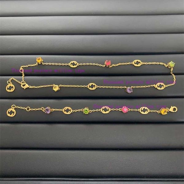 2023 designer new gujia necklace/gjia new letter color diamond simple sweater chain bracelet female personality light luxury jewelry, Silver
2023 designer new gujia necklace/gjia new letter color diamond simple sweater chain bracelet female personality light luxury jewelry, Silver