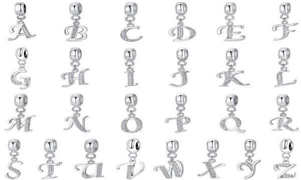 new 26 english letter pendant s925 silver charms fit pandora bracelet beaded big hole beads diy small accessories whole6726413, Black
new 26 english letter pendant s925 silver charms fit pandora bracelet beaded big hole beads diy small accessories whole6726413, Black
