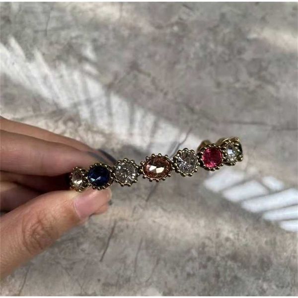 2023 designer new fashion jewelry open bracelet b041 inlaid with color large version brass bracelet, Black
2023 designer new fashion jewelry open bracelet b041 inlaid with color large version brass bracelet, Black