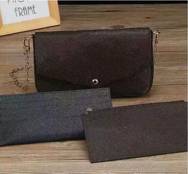 wholesale chain purse chain shoulder bag for women evening bag handbag presbyopic three piece set mini messenger bag card holder purse new
wholesale chain purse chain shoulder bag for women evening bag handbag presbyopic three piece set mini messenger bag card holder purse new