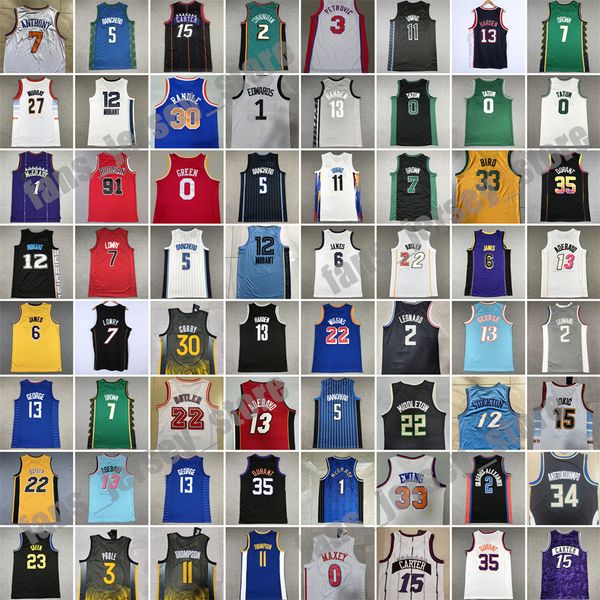 curry ja morant printed basketball jersey tatum randle porzingis fox hayward russell ball gobert butler lillard devin booker kevin doncic po, Black;red
curry ja morant printed basketball jersey tatum randle porzingis fox hayward russell ball gobert butler lillard devin booker kevin doncic po, Black;red