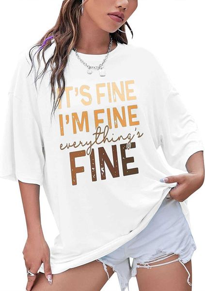 women oversized letter graphic print t-shirt short sleeve round neck drop shoulder loose casual tee shirt seut, White
women oversized letter graphic print t-shirt short sleeve round neck drop shoulder loose casual tee shirt seut, White