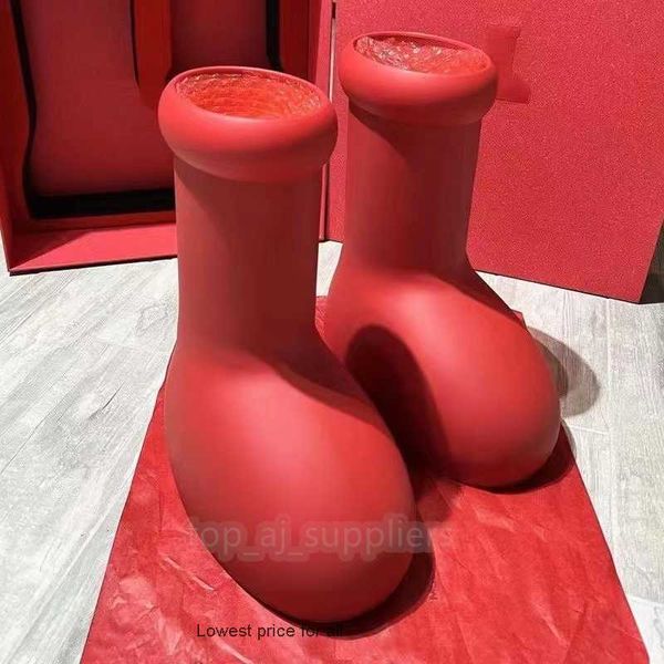 2023 mschf astro boy boots men big red boot designer fashion thick bottom rubber platform rain bootie oversized boots women knee boots round, Black
2023 mschf astro boy boots men big red boot designer fashion thick bottom rubber platform rain bootie oversized boots women knee boots round, Black
