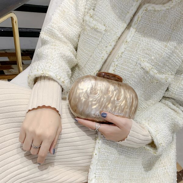 evening bags goose egg clutches oval acrylic handbags luxury pearl wedding bride wallet party purses drop 230317
evening bags goose egg clutches oval acrylic handbags luxury pearl wedding bride wallet party purses drop 230317