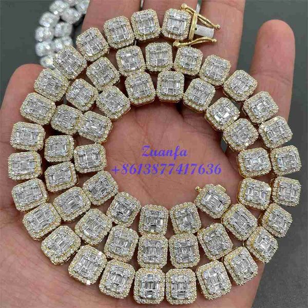 custom made luxury choker necklace 925 sterling silver vvs moissanite hip hop jewelry cluster chain
custom made luxury choker necklace 925 sterling silver vvs moissanite hip hop jewelry cluster chain