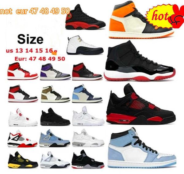 big size 13 14 15 16 green metallic 4 red thunder basketball shoes 4s pure money white cement designer sneakers 1 dark mocha shadow 1s paten, Black
big size 13 14 15 16 green metallic 4 red thunder basketball shoes 4s pure money white cement designer sneakers 1 dark mocha shadow 1s paten, Black