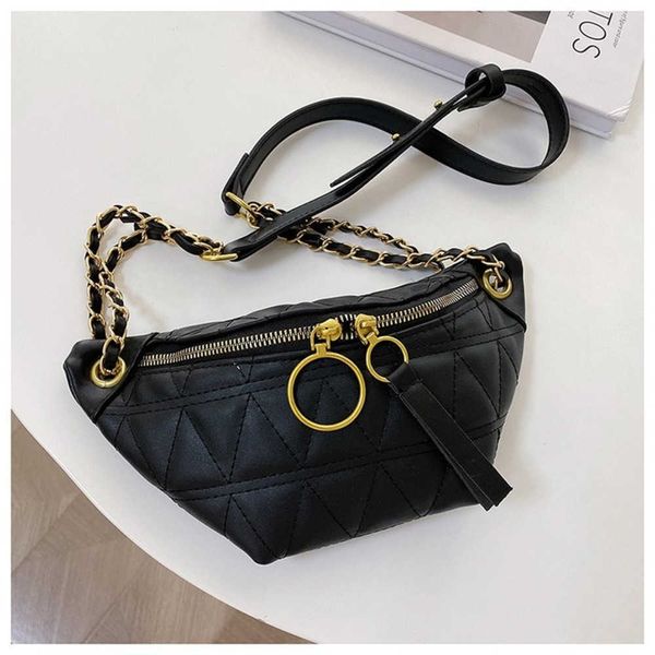 waist bags diamond lattice pu leather for women embroidery threads fanny pack female chain crossbody chest bag 220711
waist bags diamond lattice pu leather for women embroidery threads fanny pack female chain crossbody chest bag 220711