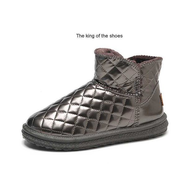 boots new waterproof snow women's fur integrated plush cotton shoes small fragrant students' winter boots, Black
boots new waterproof snow women's fur integrated plush cotton shoes small fragrant students' winter boots, Black