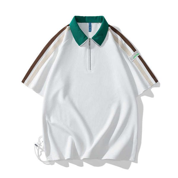 men's t-shirts polo t-shirt men's summer short sleeve t-shirt clothes high street pure cotton fashion brand fashion american half, White;black
men's t-shirts polo t-shirt men's summer short sleeve t-shirt clothes high street pure cotton fashion brand fashion american half, White;black