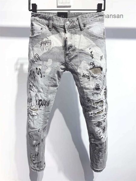 new arrivals d2 mens luxury designer denim jeans holes trousers jeans coolguy biker pants mens clothing 2#a339, Blue 
new arrivals d2 mens luxury designer denim jeans holes trousers jeans coolguy biker pants mens clothing 2#a339, Blue