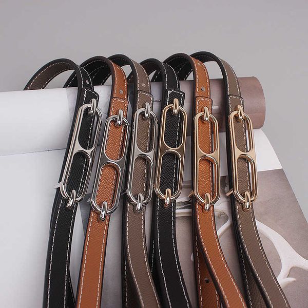 women's belt decoration with skirt simple and versatile double sided jeans pure cow leather grey fine summer, Silver
women's belt decoration with skirt simple and versatile double sided jeans pure cow leather grey fine summer, Silver