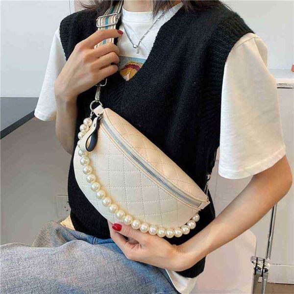 waist bags lingge fashion pu leather shoulder crossbody luxury pearl handbag chest pack designer female belt fanny 220711
waist bags lingge fashion pu leather shoulder crossbody luxury pearl handbag chest pack designer female belt fanny 220711