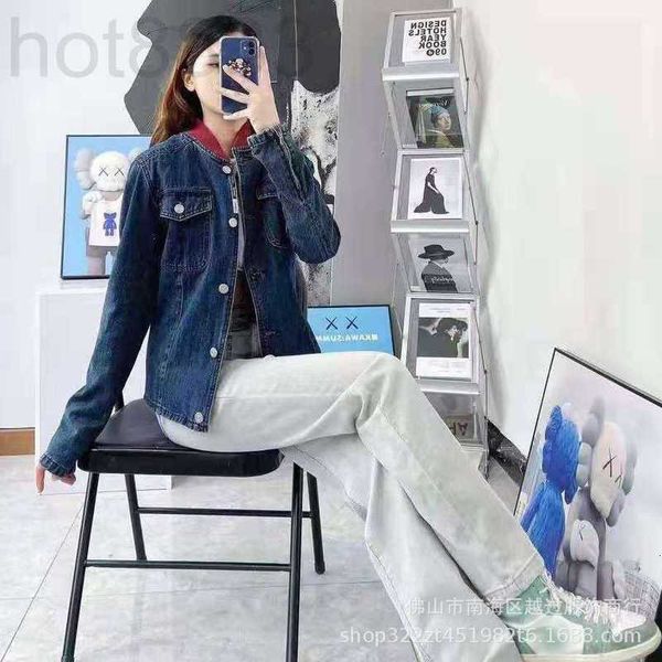 women's jackets designer contrast collar panel denim coat sleeve lined with colorful letters loose standneck american bomber pmqq, Black;brown
women's jackets designer contrast collar panel denim coat sleeve lined with colorful letters loose standneck american bomber pmqq, Black;brown