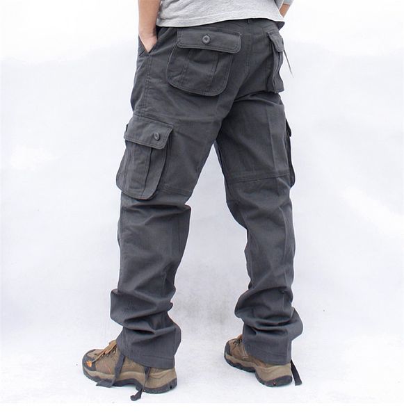 men's pants cargo pants men six pockets tactical military straight slacks pant overalls zipper casual cotton trousers male clothing 230, Black
men's pants cargo pants men six pockets tactical military straight slacks pant overalls zipper casual cotton trousers male clothing 230, Black