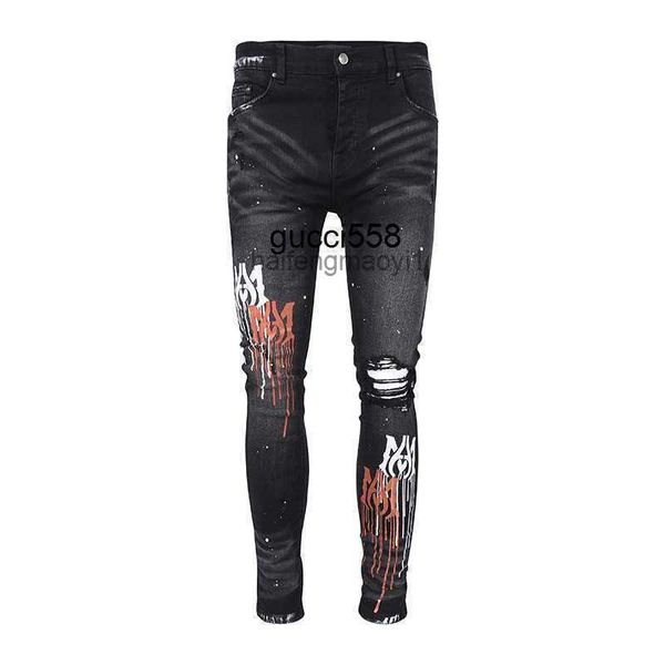 style patchwork embroidery winter warm letters on the side are worn out damaged washed slim fitting jeans high street black, Blue
style patchwork embroidery winter warm letters on the side are worn out damaged washed slim fitting jeans high street black, Blue
