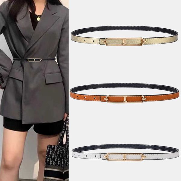 belt women's decorative dress coat windbreaker suit thin style versatile double sided waist strap narrow jeans, Silver
belt women's decorative dress coat windbreaker suit thin style versatile double sided waist strap narrow jeans, Silver