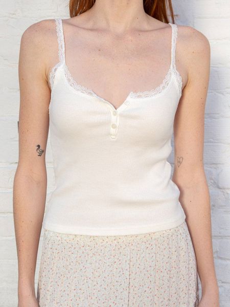 women's tanks camis vintage white lace ribbed women summer casual sleeveless button tank blouses sweet chic cotton 230317
women's tanks camis vintage white lace ribbed women summer casual sleeveless button tank blouses sweet chic cotton 230317