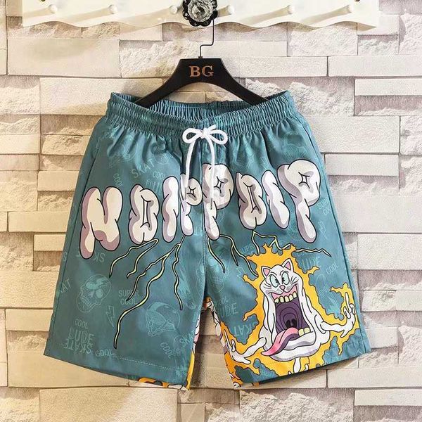 men's shorts summer beach pants men's and women's cartoon anime graffiti casual printing shorts couple's waterable capri, White;black
men's shorts summer beach pants men's and women's cartoon anime graffiti casual printing shorts couple's waterable capri, White;black
