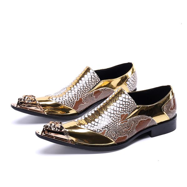 dress shoes handmade pointed toe metal tip genuine leather men snakeskin evening party wedding hairdress gold oxfords 230320, Black
dress shoes handmade pointed toe metal tip genuine leather men snakeskin evening party wedding hairdress gold oxfords 230320, Black