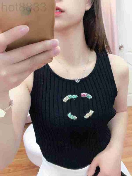 women's knits & tees designer vest 2023 summer new letter beaded slim fit round neck sleeveless women ici3, White
women's knits & tees designer vest 2023 summer new letter beaded slim fit round neck sleeveless women ici3, White