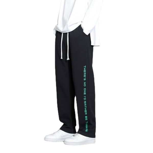 men's pants 2023 sports spring and autumn hong kong style wide leg guard loose casual trousers 230317, Black
men's pants 2023 sports spring and autumn hong kong style wide leg guard loose casual trousers 230317, Black
