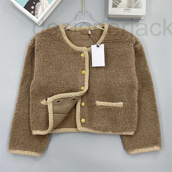 women's jackets designer round neck teddy grain round long sleeve cardigan alpaca wool french coat lazy sweater xao0, Black;brown
women's jackets designer round neck teddy grain round long sleeve cardigan alpaca wool french coat lazy sweater xao0, Black;brown
