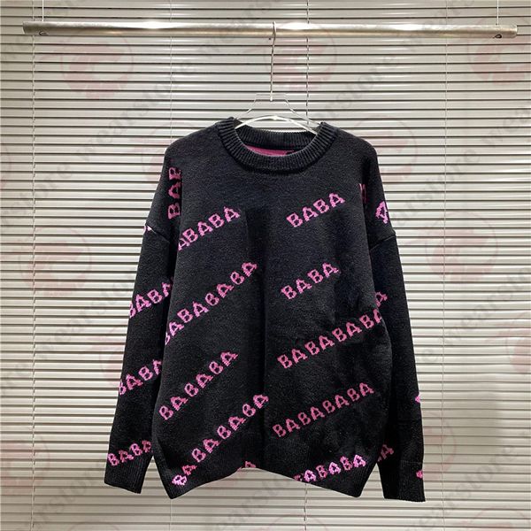 2023 mens womens designers ba sweaters pullover men hoodie long sleeve sweater sweatshirt embroidery knitwear man clothing winter clothes #c, Black
2023 mens womens designers ba sweaters pullover men hoodie long sleeve sweater sweatshirt embroidery knitwear man clothing winter clothes #c, Black