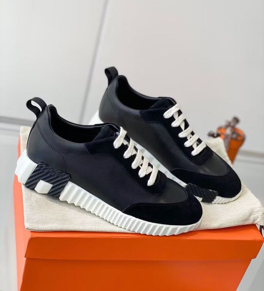 luxury men bouncing sneaker shoes mesh suede leather trainers blue black white goatskin light sole casual walking footwear
luxury men bouncing sneaker shoes mesh suede leather trainers blue black white goatskin light sole casual walking footwear