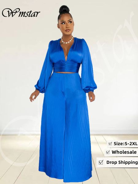 womens two piece pants wmstar two piece set women pants sets long sleeve v neck crop wide leg trousers fashion fall clothes wholesale dropsh, White
womens two piece pants wmstar two piece set women pants sets long sleeve v neck crop wide leg trousers fashion fall clothes wholesale dropsh, White