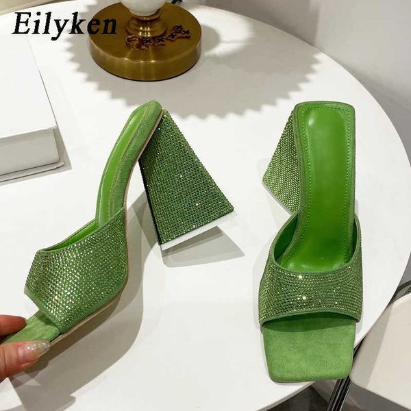 sandals 2023 new summer square toe women slippers designer crystal rhinestone triangle high heels party dance slides shoes 230320, Black
sandals 2023 new summer square toe women slippers designer crystal rhinestone triangle high heels party dance slides shoes 230320, Black