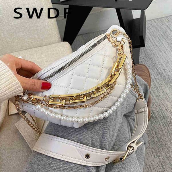 new pearl chain fanny pack women leather waist bag luxury chest pack mini female belt bags ladies shoulder crossbody bag wallet 220720
new pearl chain fanny pack women leather waist bag luxury chest pack mini female belt bags ladies shoulder crossbody bag wallet 220720
