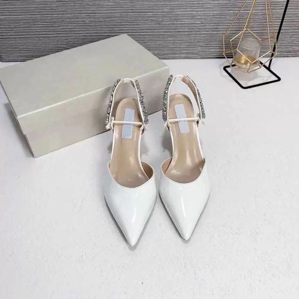 woman sandals dress bride pump lady's wedding bride shoes high heels designer strap strass sandal pointed toe heeled pumps, Black
woman sandals dress bride pump lady's wedding bride shoes high heels designer strap strass sandal pointed toe heeled pumps, Black