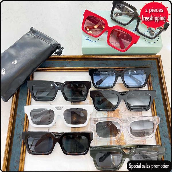 brand design sunglasses off trendsetter white sunglass ow4001 box net red same sunglass women uv400 high quality, White;black
brand design sunglasses off trendsetter white sunglass ow4001 box net red same sunglass women uv400 high quality, White;black