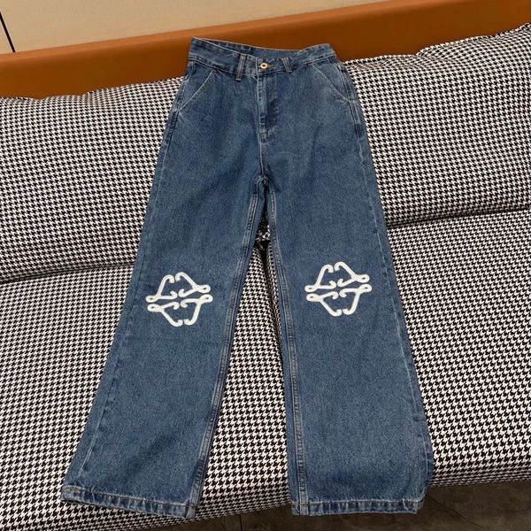 k048 women's jeans couture luxury designer couple dreamyaesthetic loose casual letter embroidery cotton straight jeans xxxxxl, Blue
k048 women's jeans couture luxury designer couple dreamyaesthetic loose casual letter embroidery cotton straight jeans xxxxxl, Blue