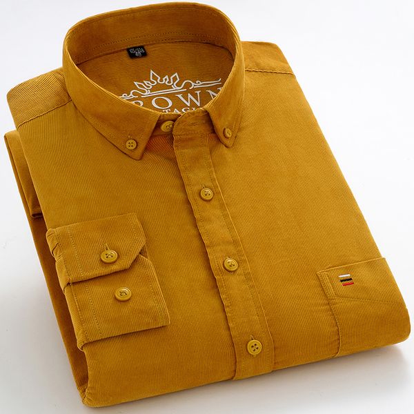 men's casual shirts solid corduroy cotton casual shirt for men s~7xl long sleeve regular fit business mens office shirts with pocket au, White;black
men's casual shirts solid corduroy cotton casual shirt for men s~7xl long sleeve regular fit business mens office shirts with pocket au, White;black
